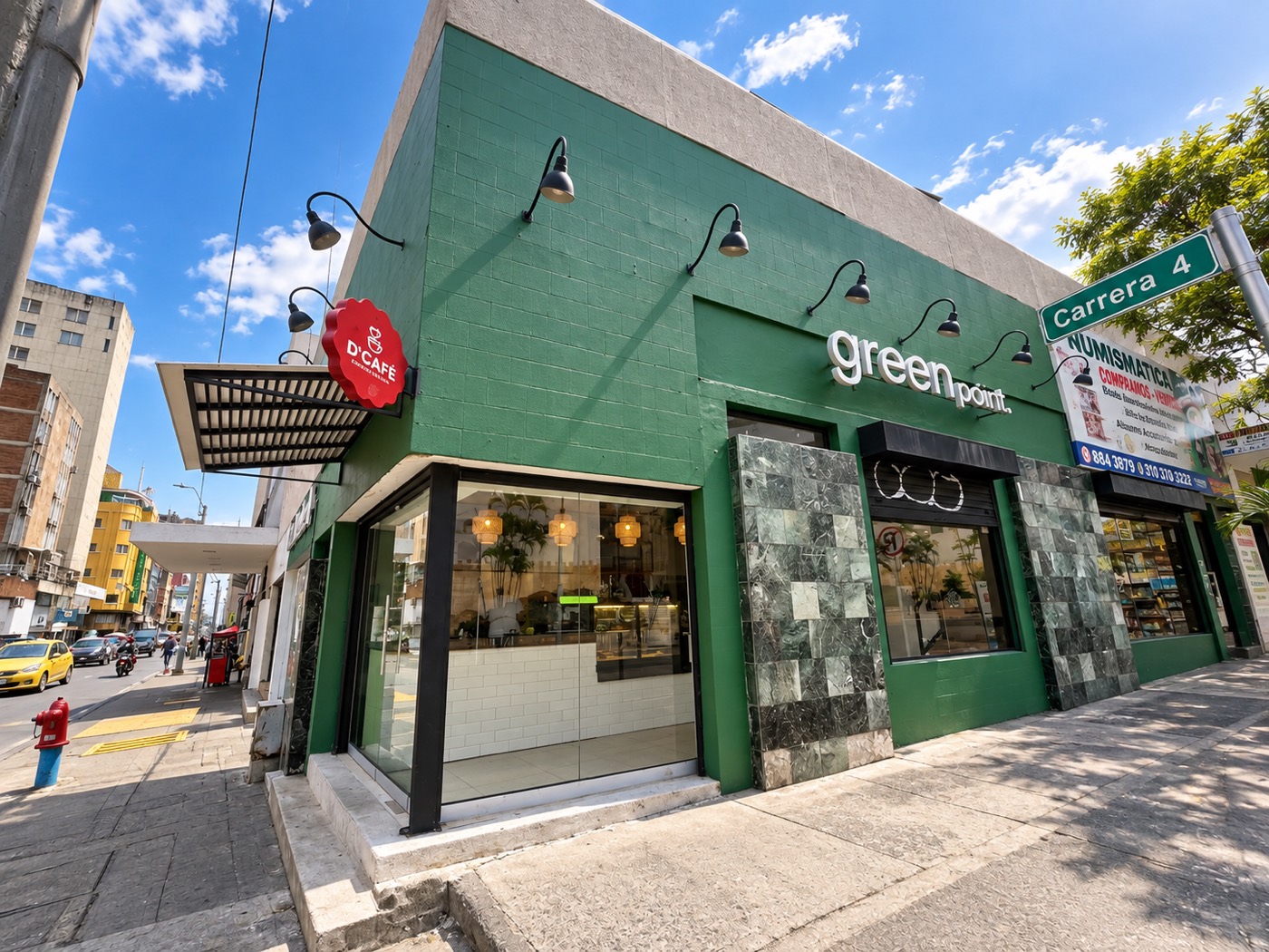 Fachada de Green Point Centro